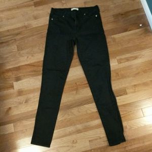 True Black Gap skinny jeans 29T